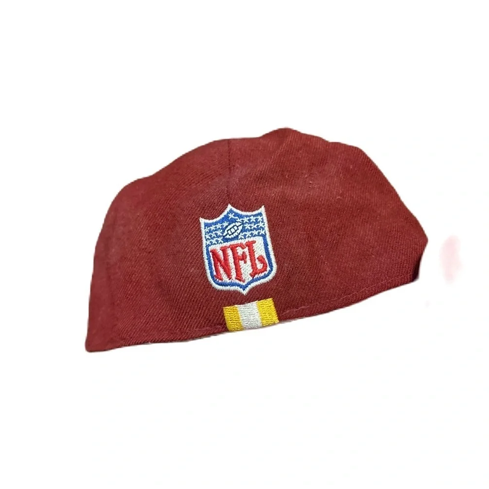 Nike Washington Redskins Hat Vintage 100% Wool 7 1/4 Red Gold Burgundy